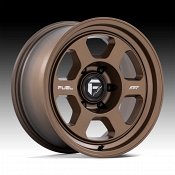 Fuel Hype FC860ZX FFT Matte Bronze Custom Truck Wheels